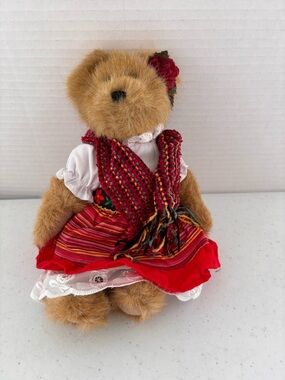 Boyds Bears Plush Bear Bailey In Latin America QVC Exclusive 8" Retired with Tag